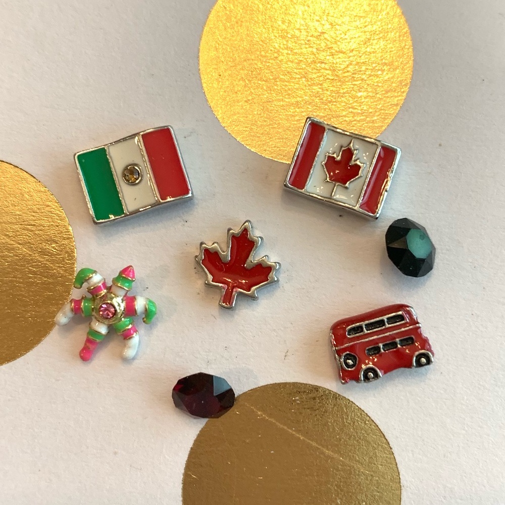 Origami Owl Mexico, Canada and UK charms